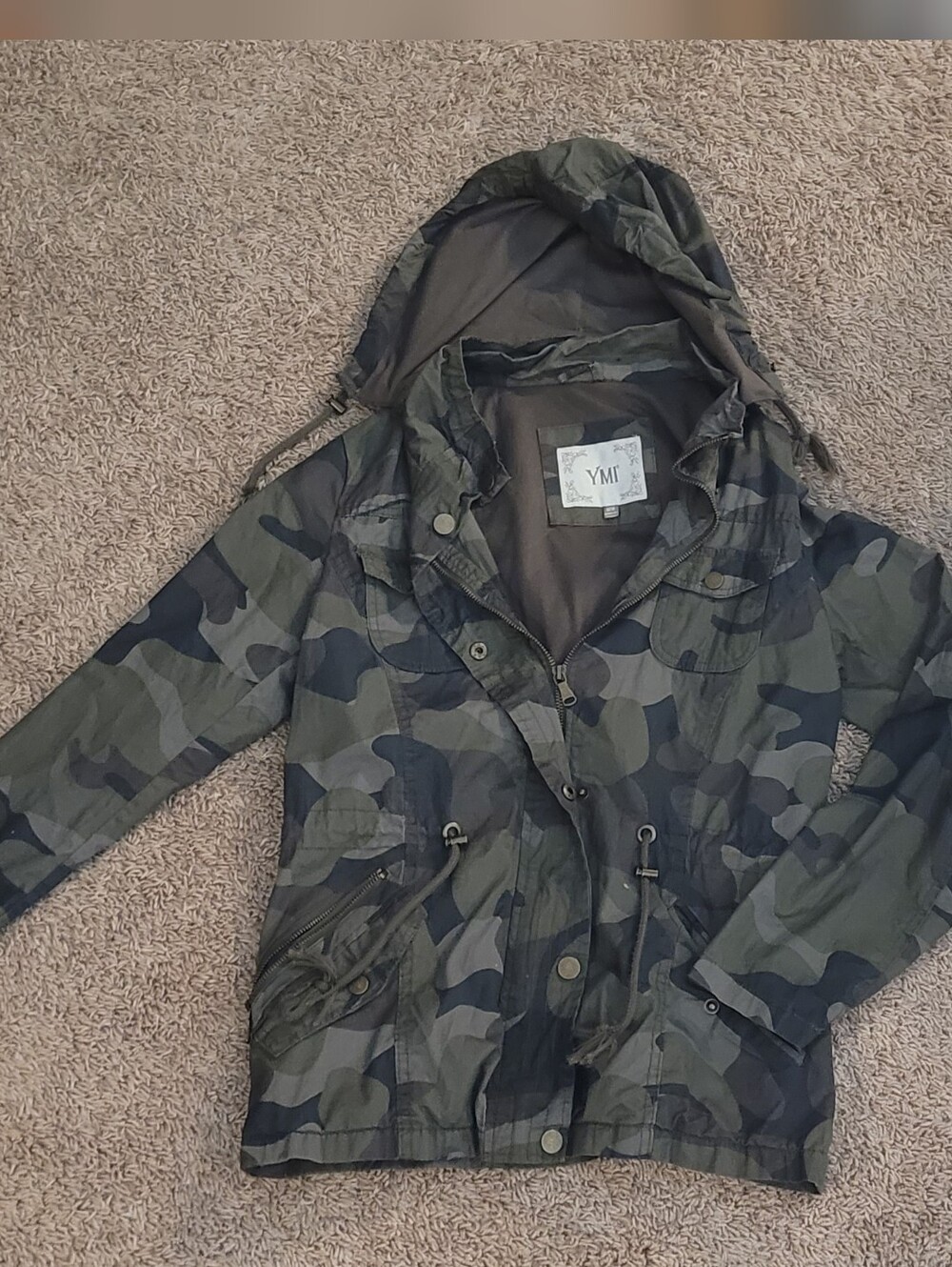 Camo Hooded Jacket